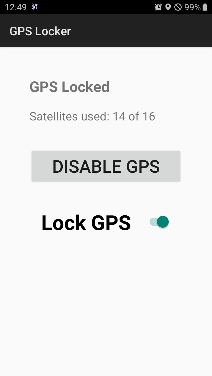 GPS Locker screenshot 1