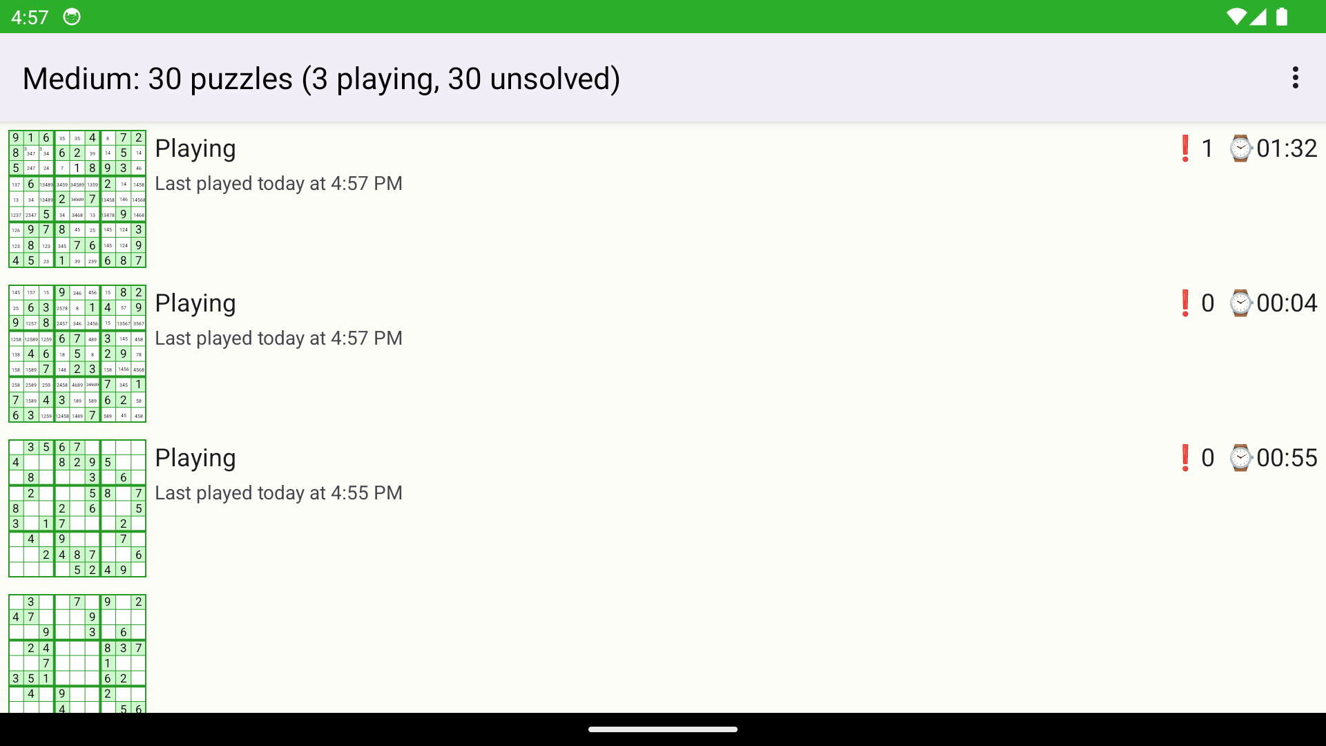 Open Sudoku screenshot 7
