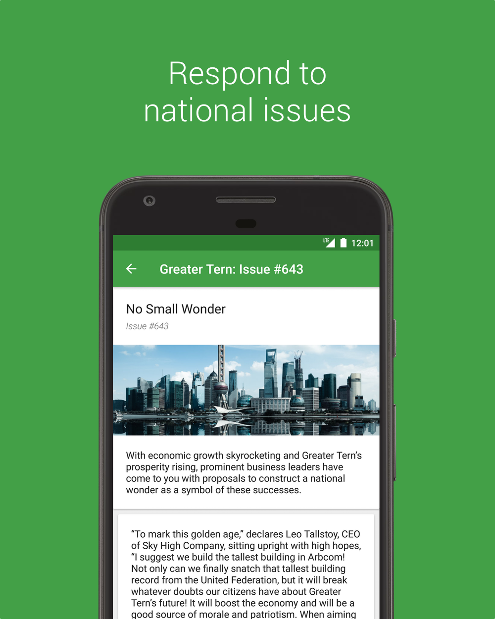Stately for NationStates screenshot 2