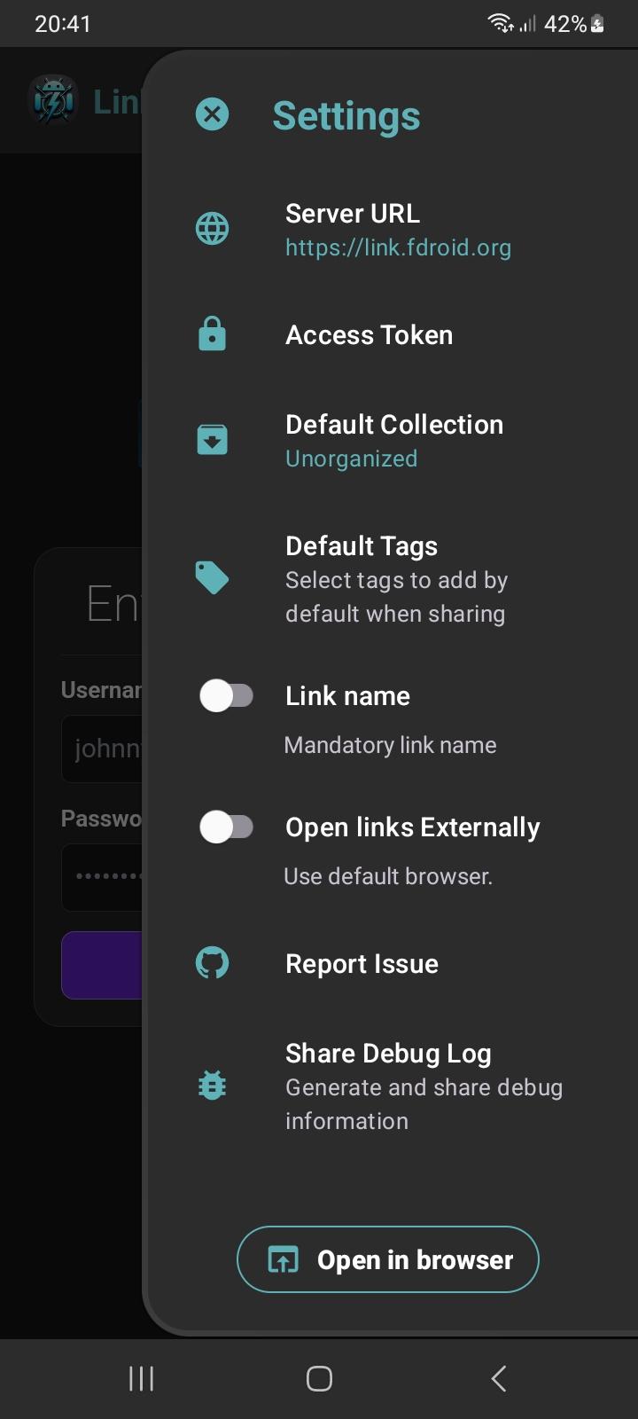 LinkDroid for Linkwarden screenshot 7