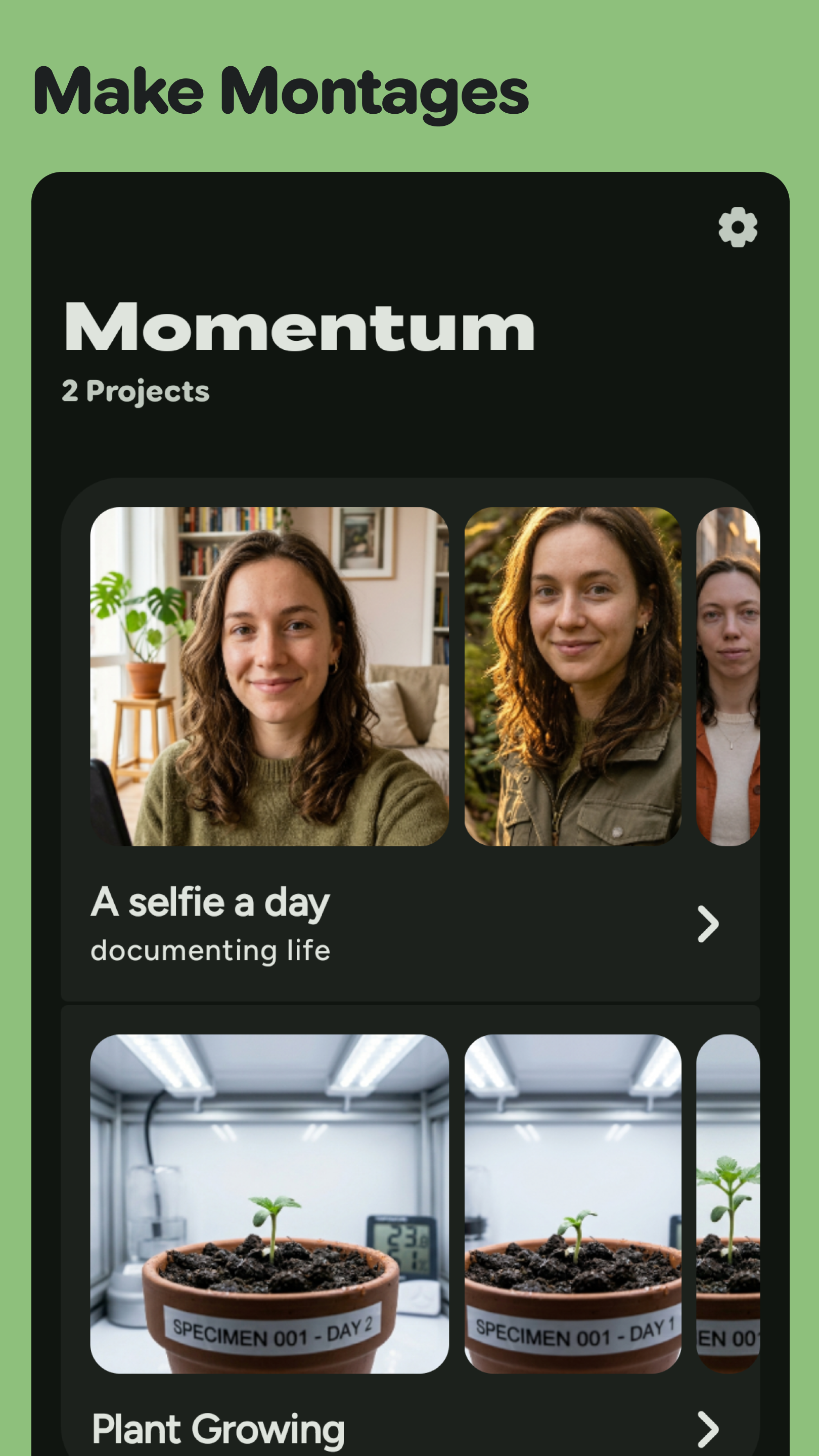 Momentum screenshot 1