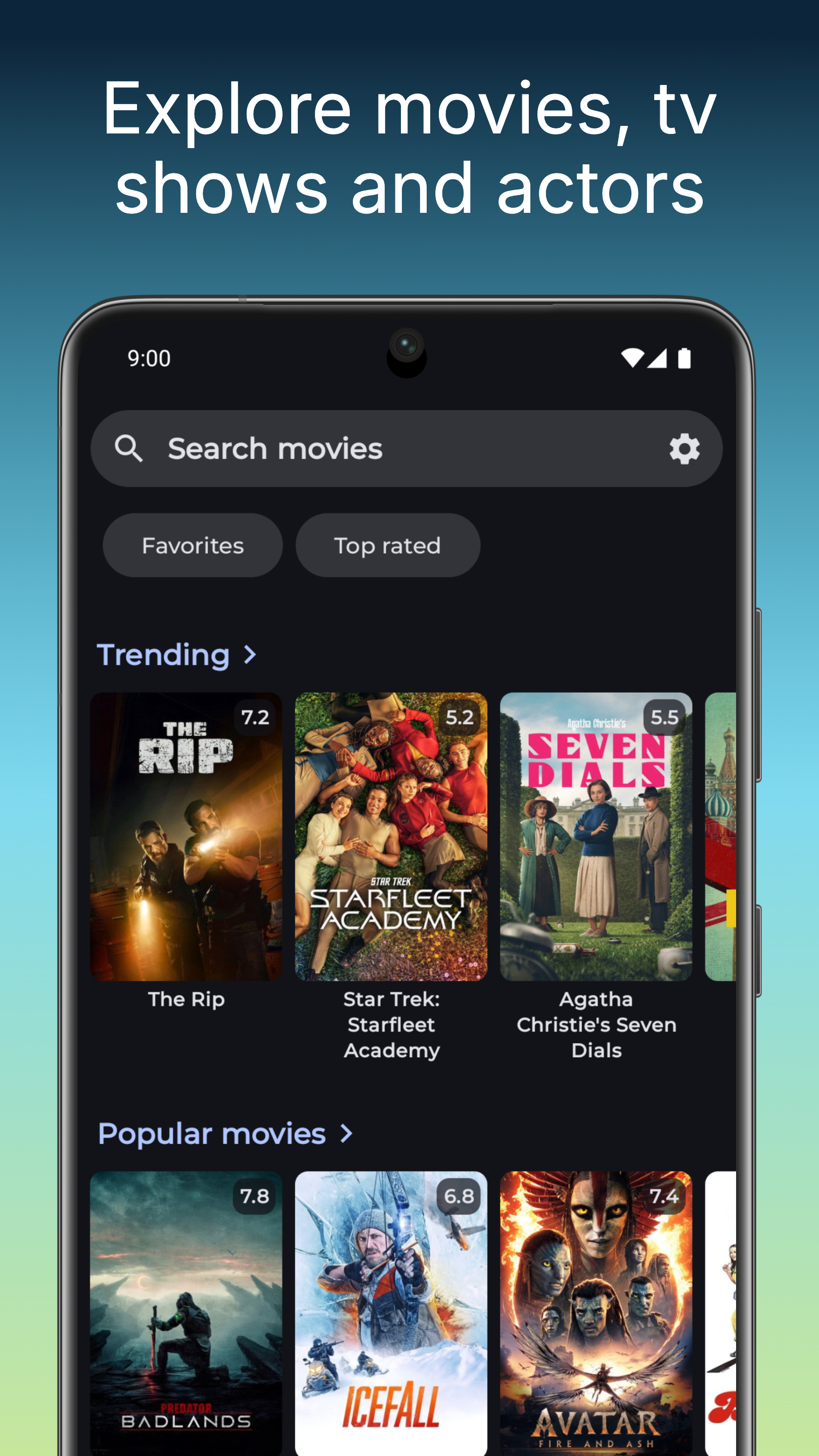 ScenePeek - TMDB & Seerr screenshot 1