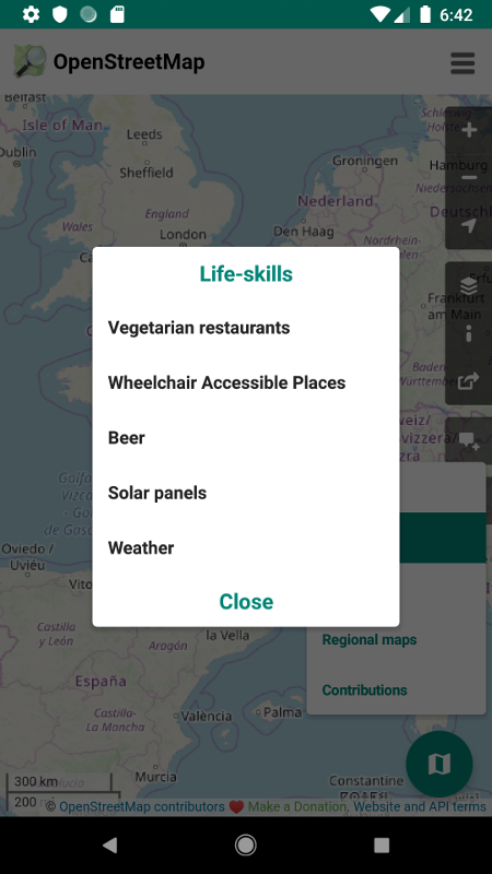 OpenMultiMaps screenshot 3