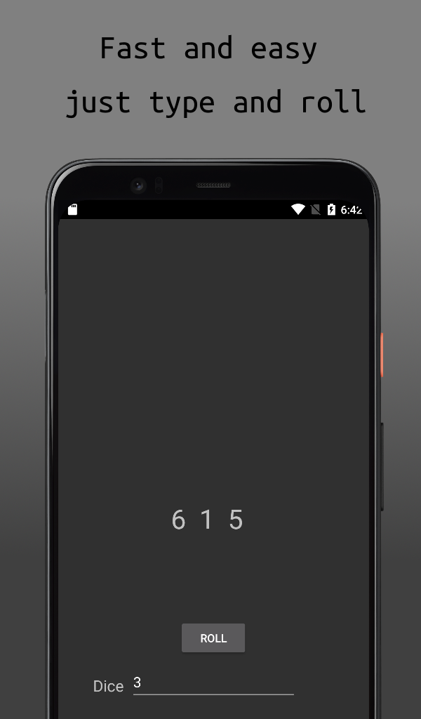 Dice App screenshot 2