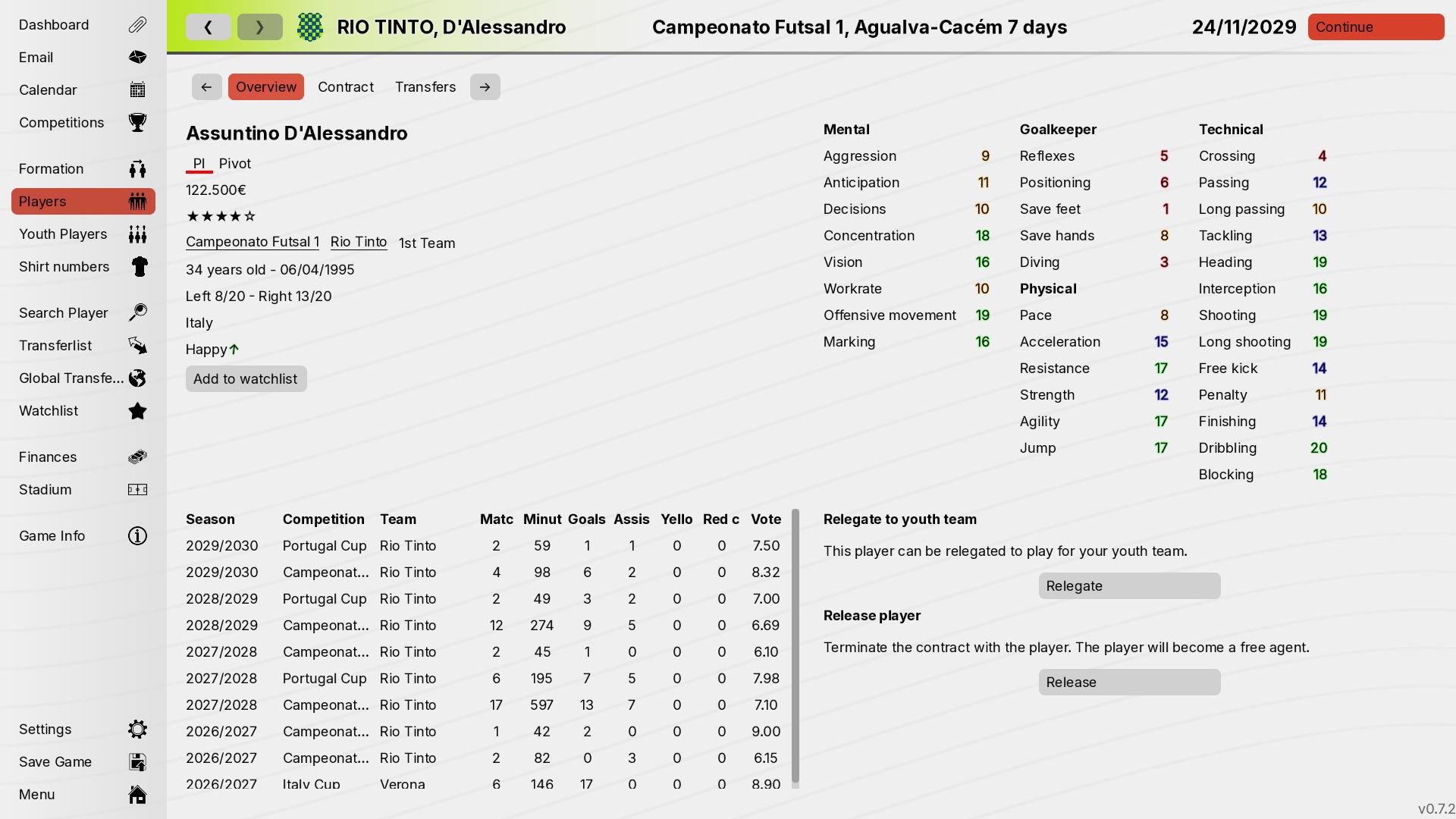 99Managers Futsal Edition screenshot 4