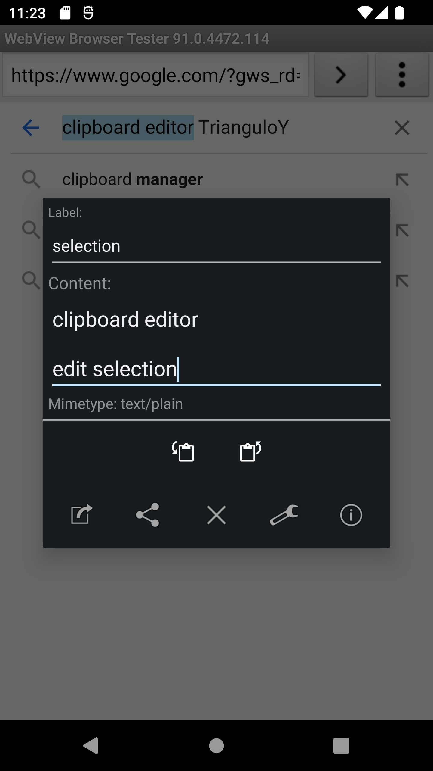Simple Clipboard Editor screenshot 4