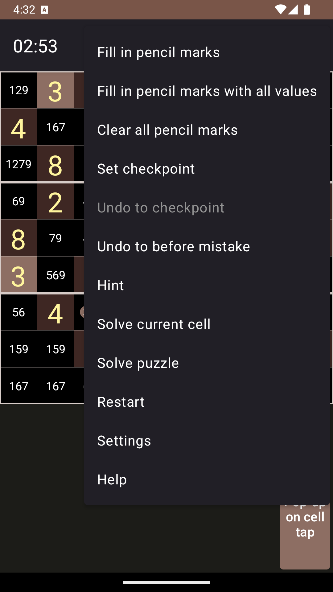 Open Sudoku screenshot 5