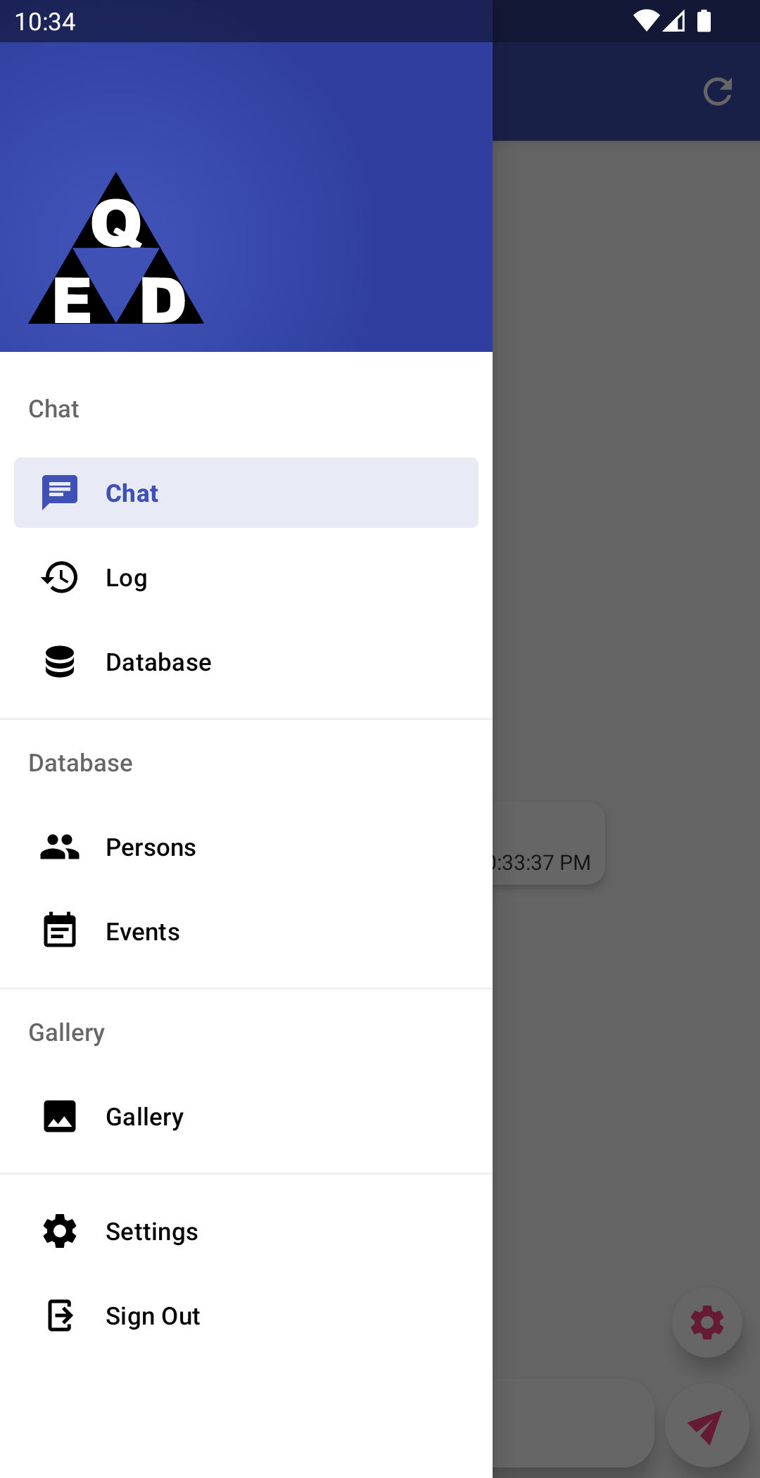 QED screenshot 1