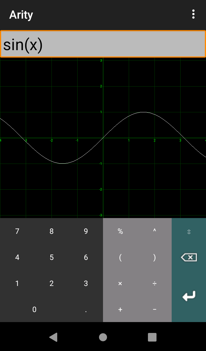 ArityCalc screenshot 2