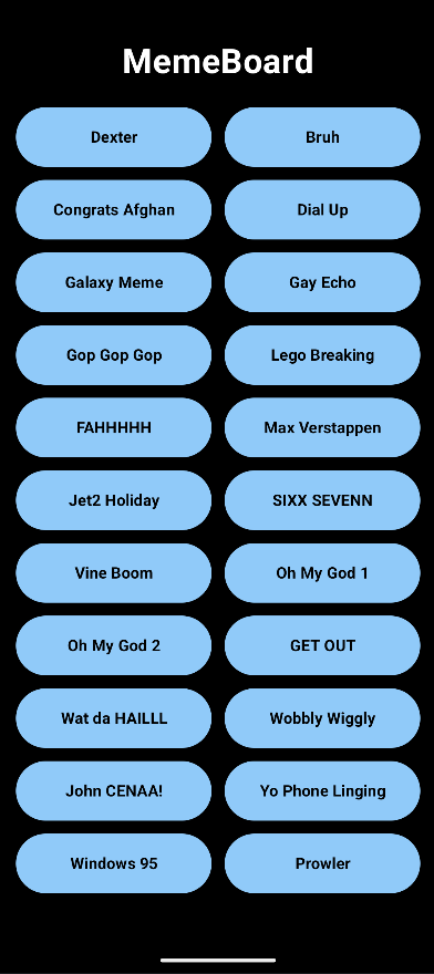 MemeBoard screenshot 1