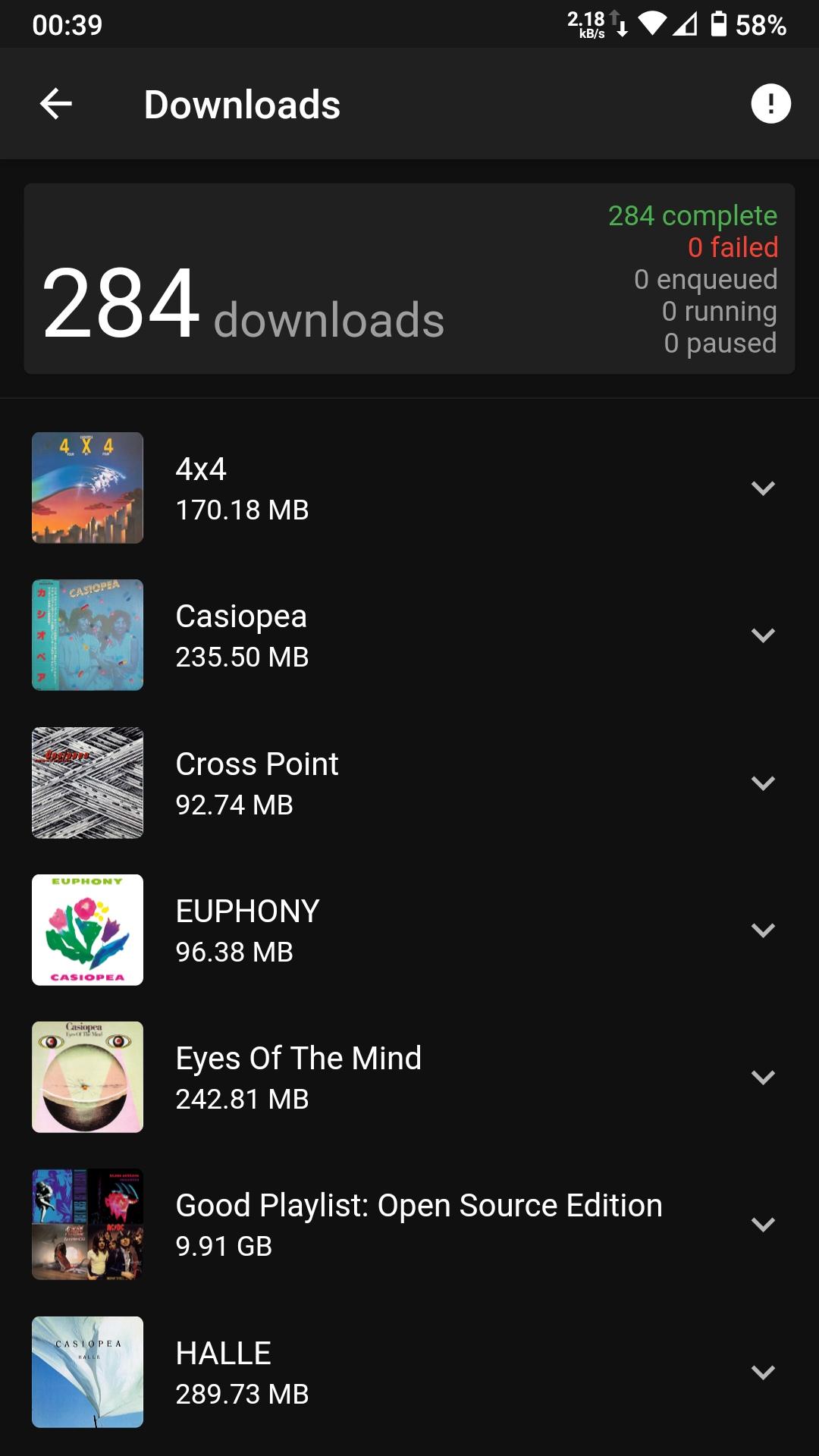 Finamp screenshot 7