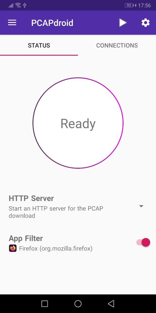 PCAPdroid screenshot 1