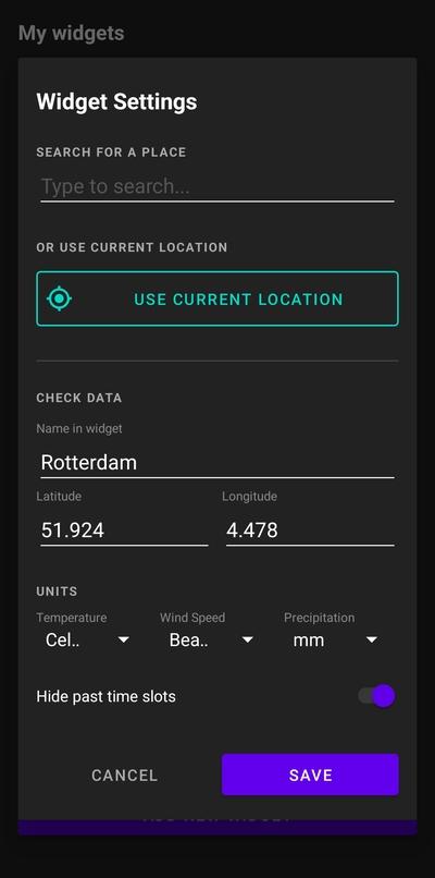 WeatherGrid screenshot 4