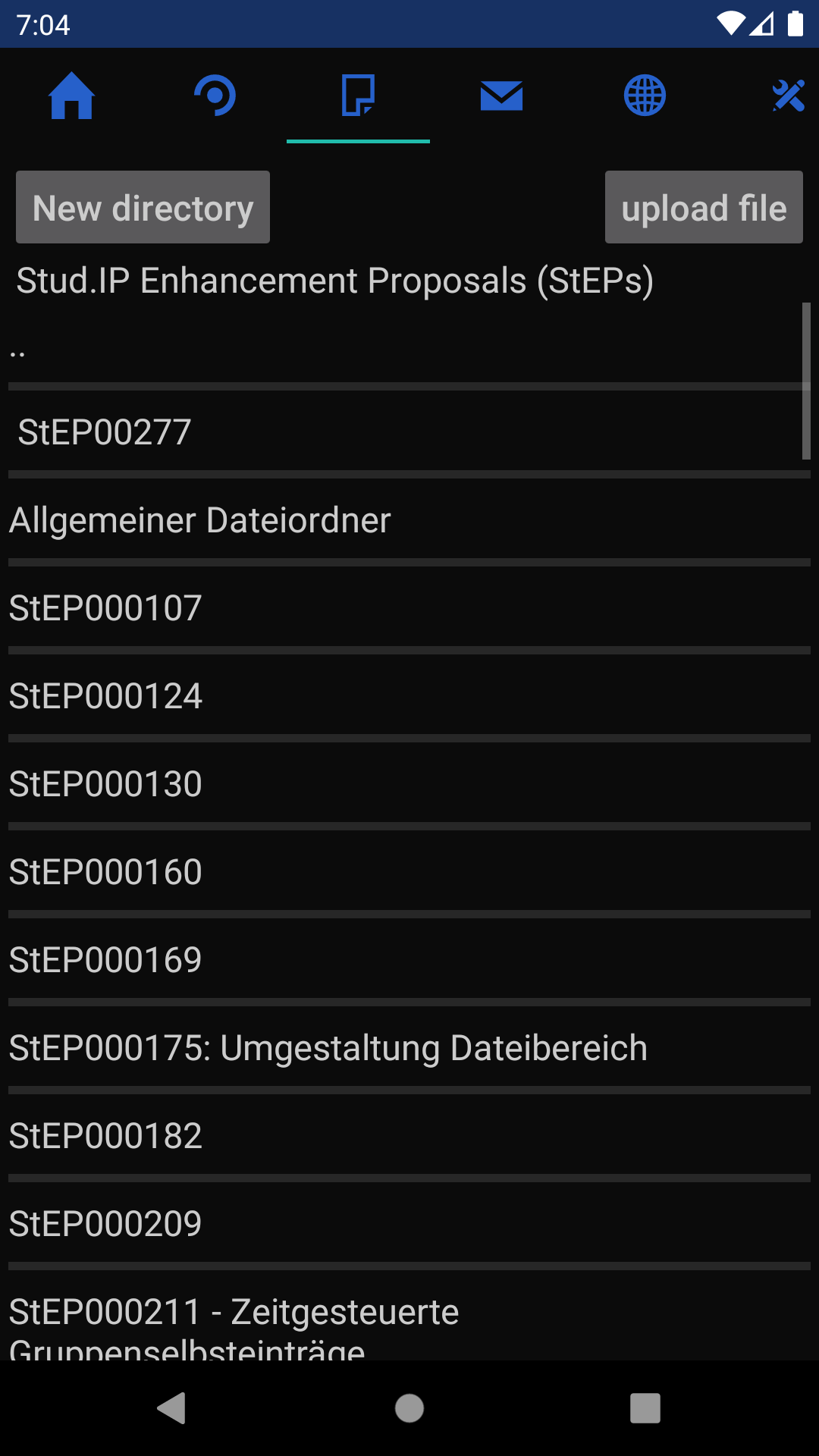 unofficial Stud.IP-app screenshot 7