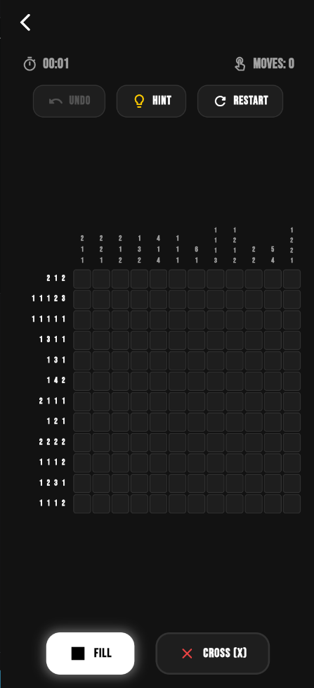 Nonogram screenshot 4