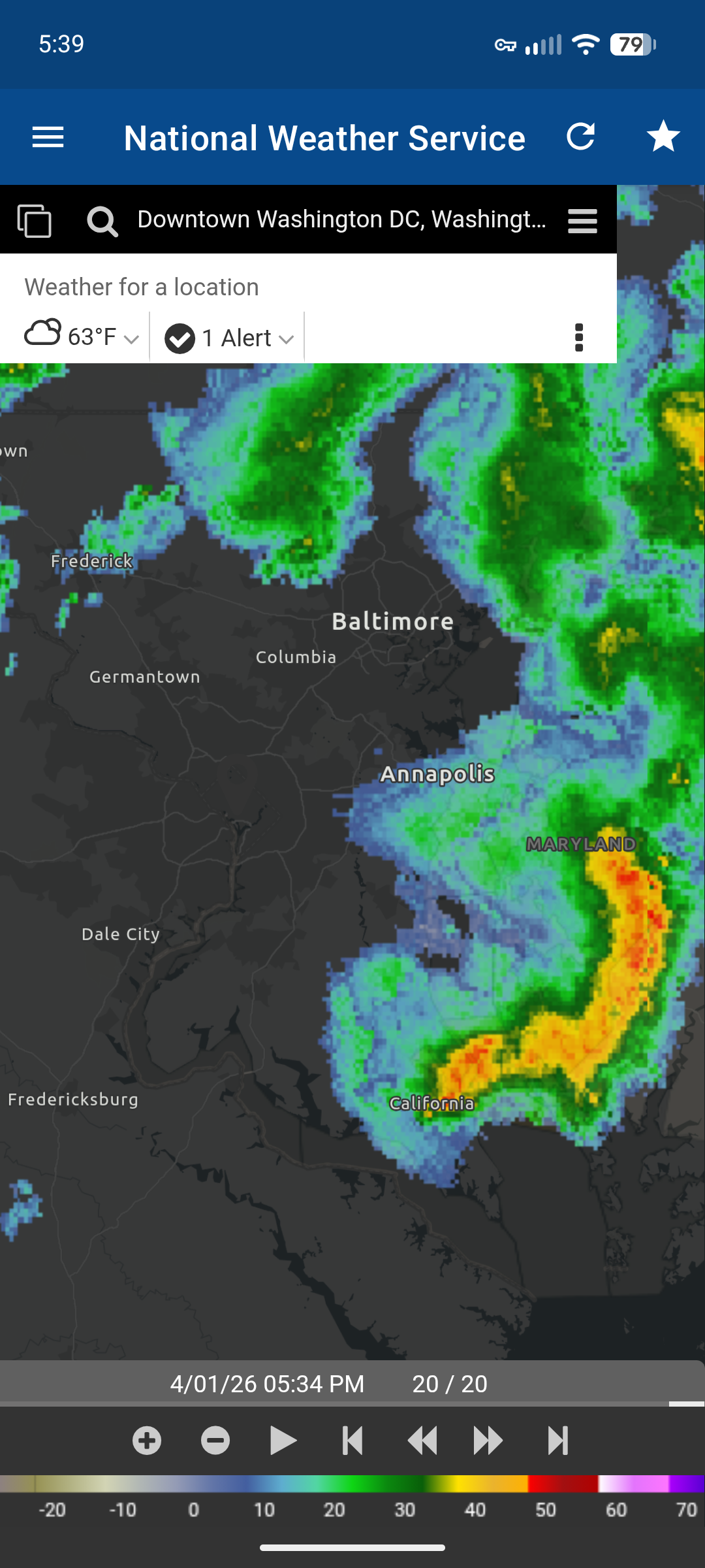 Weather Radar screenshot 2