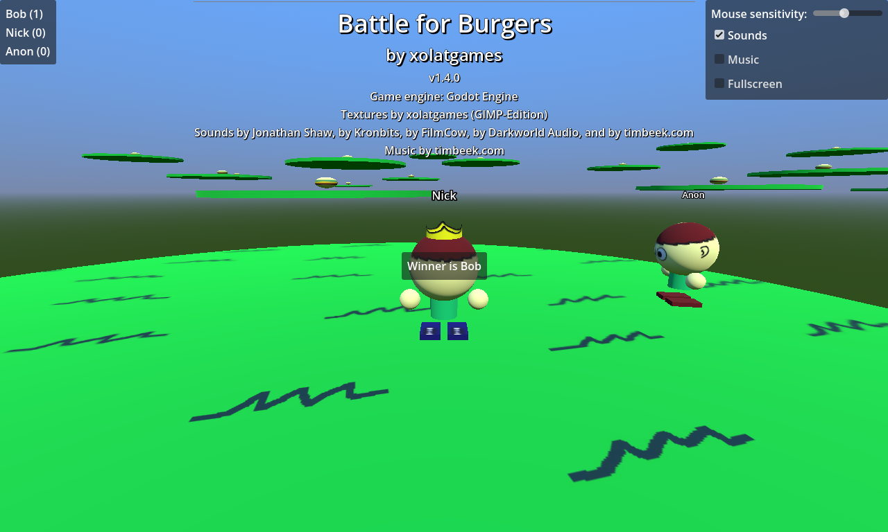 Battle for Burgers 🍔🍔🍔 screenshot 6