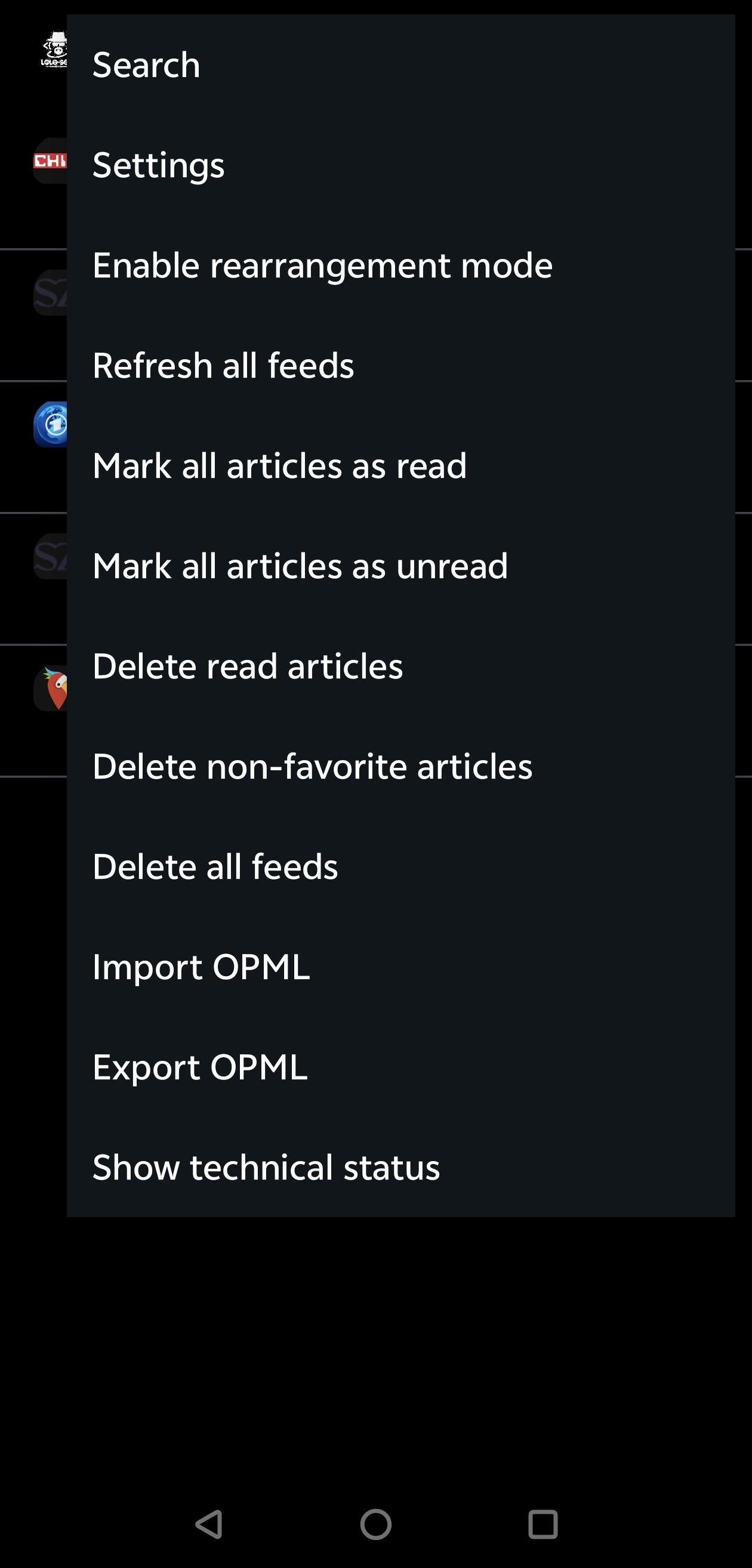 RSS Reader screenshot 4