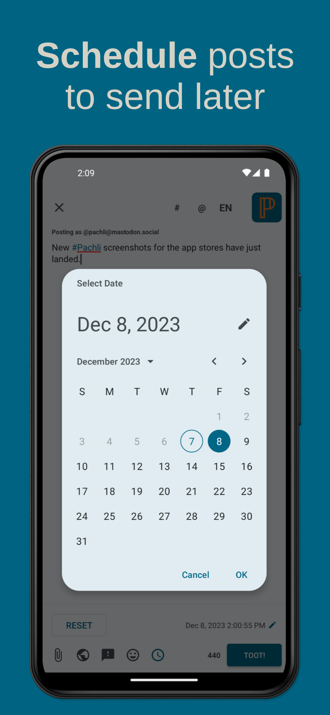 Pachli for Mastodon screenshot 6