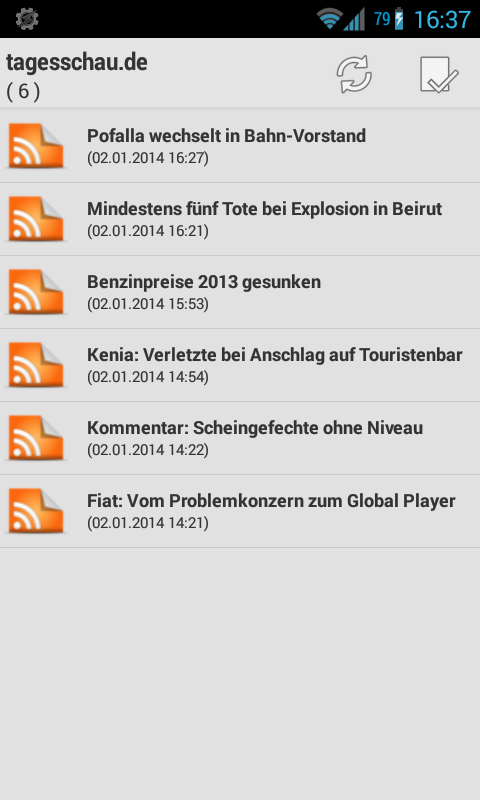 TTRSS-Reader screenshot 4
