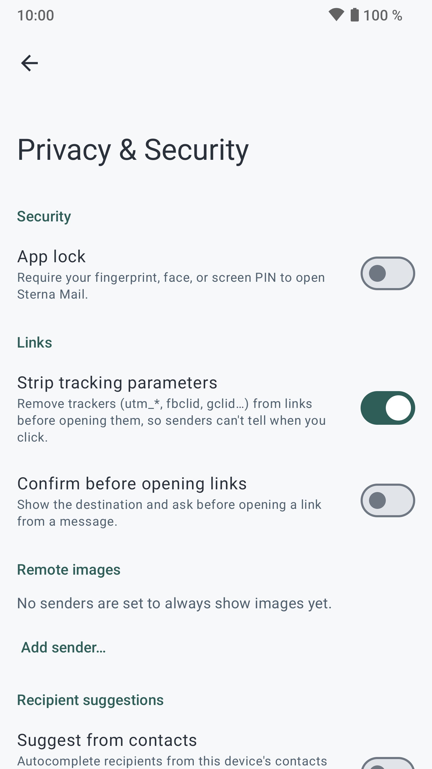 Sterna Mail screenshot 7