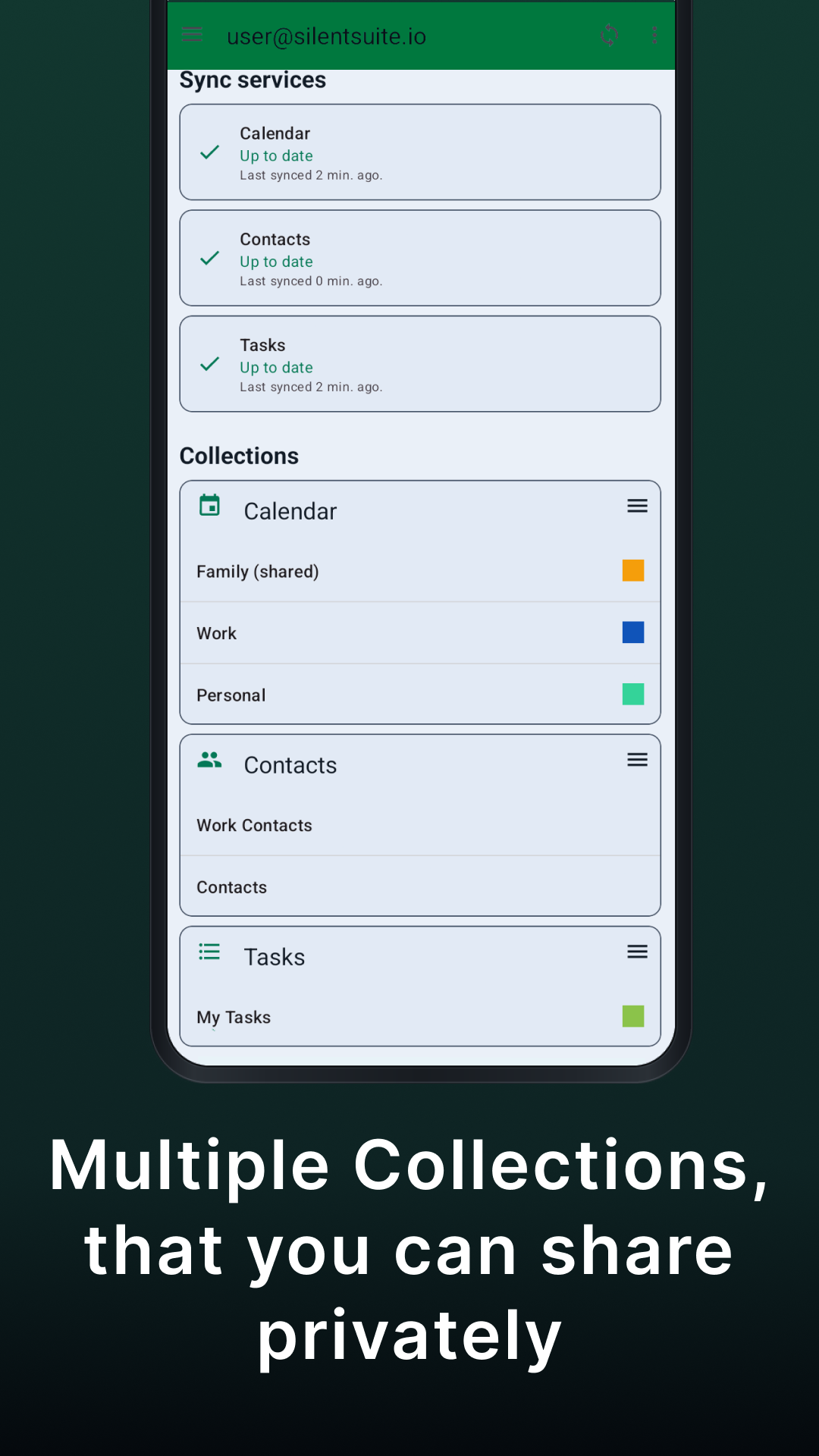 SilentSuite - Secure Data Sync screenshot 4