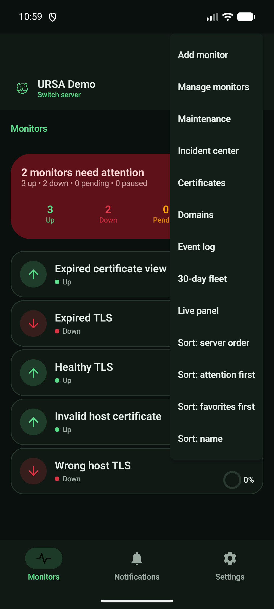 URSA screenshot 5