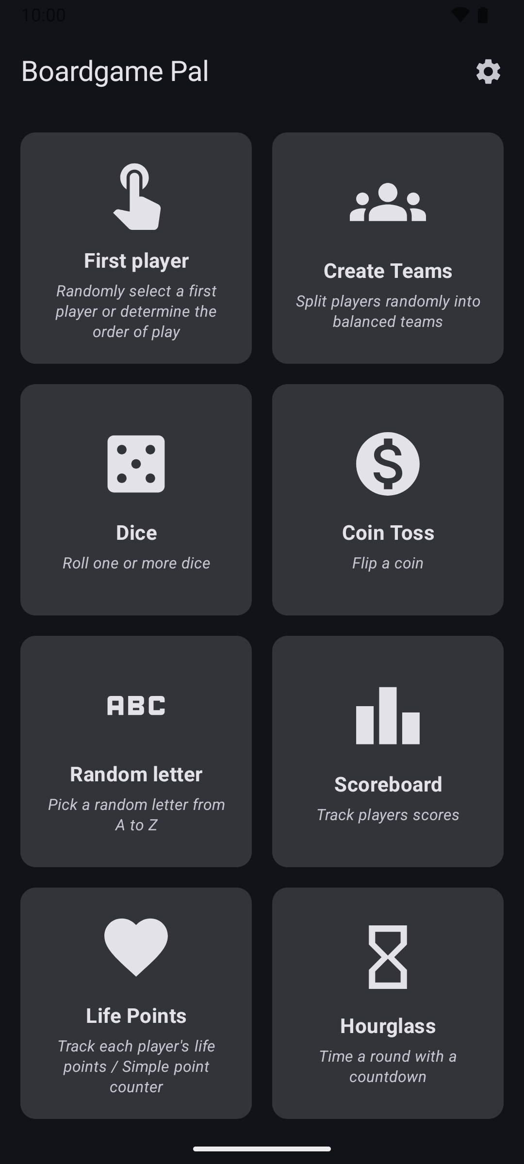 Boardgame Pal screenshot 1