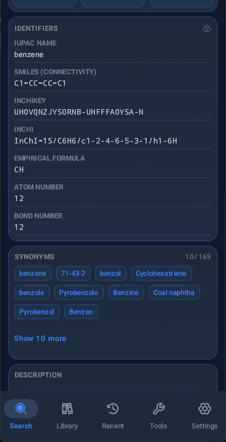 ChemSearch screenshot 18