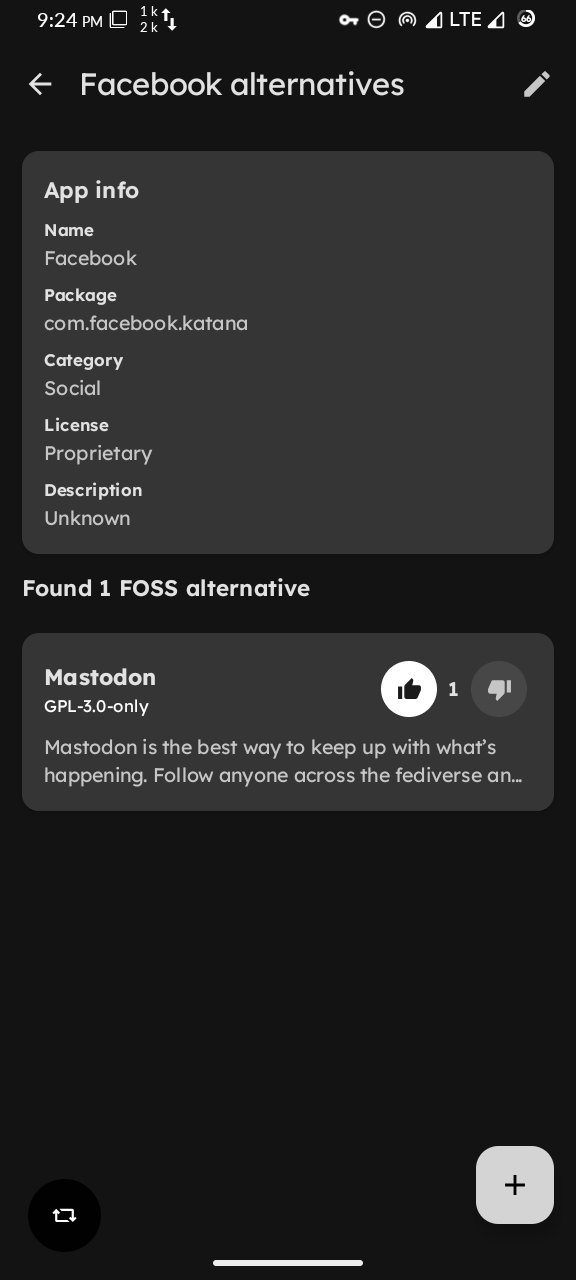 LibreFind - Find FOSS Alternatives screenshot 2