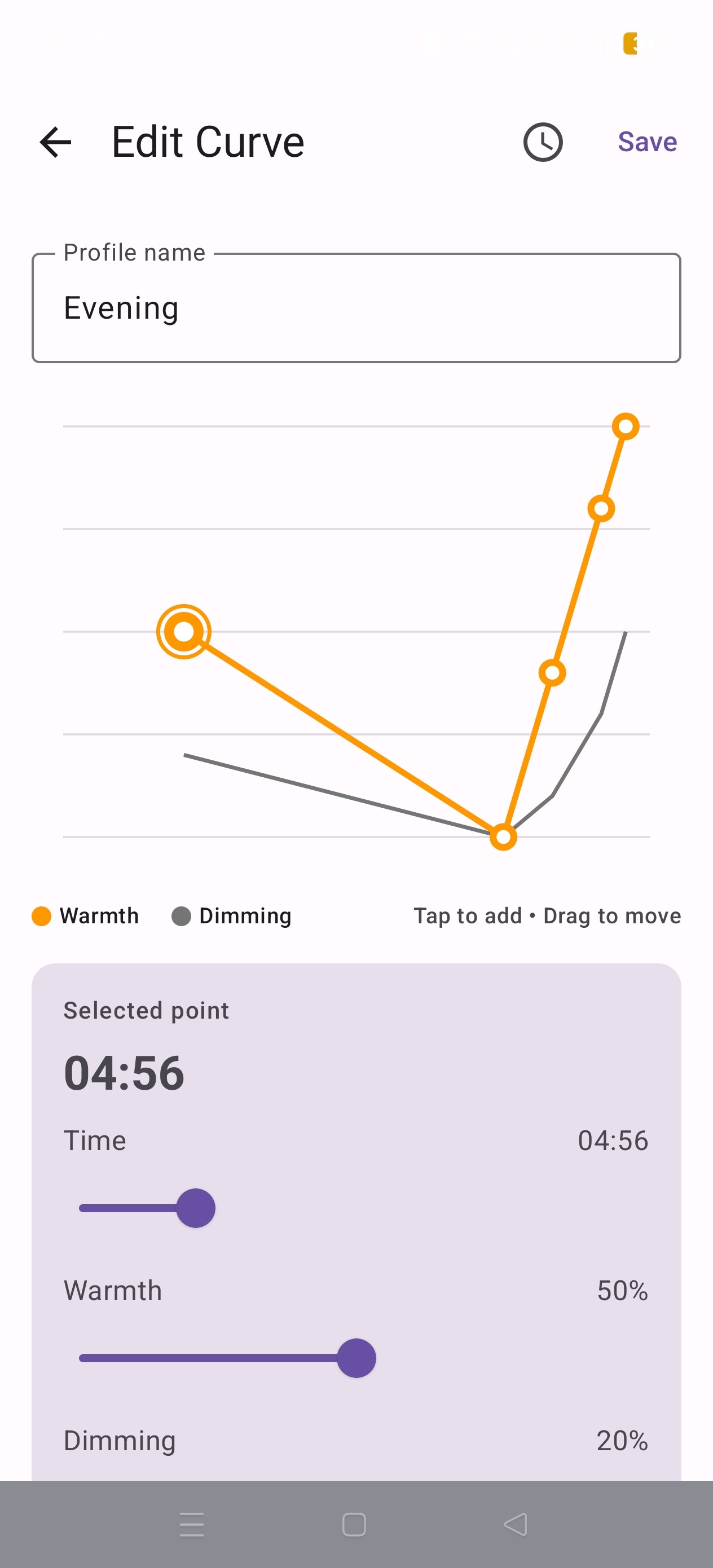 Circadian Display screenshot 2