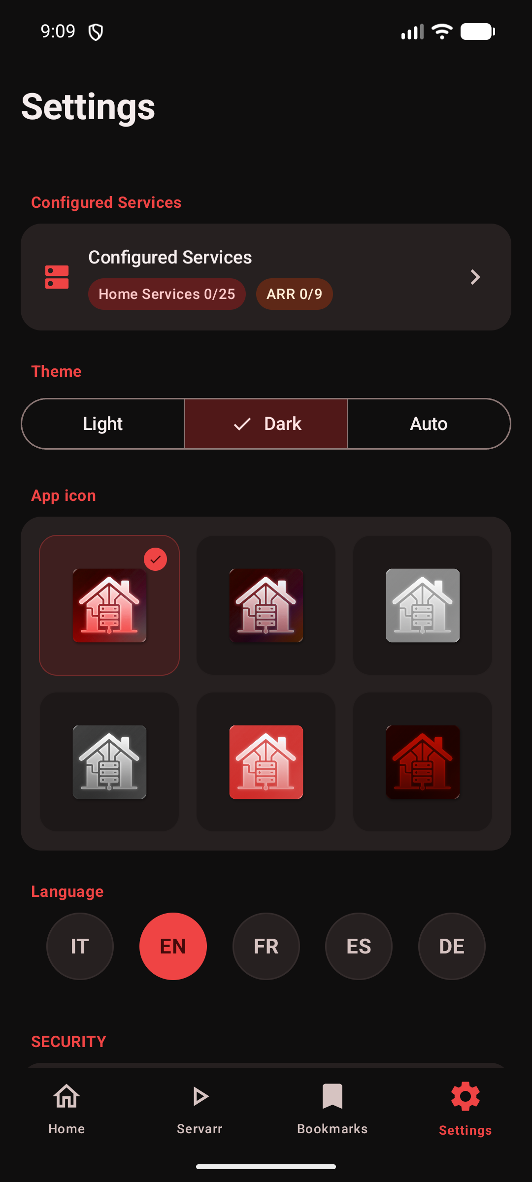 Homelab screenshot 2