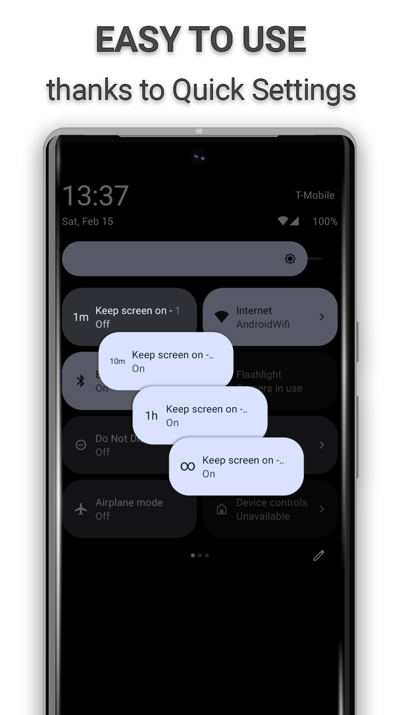 KeepOn - Keep your screen on smartly! screenshot 1