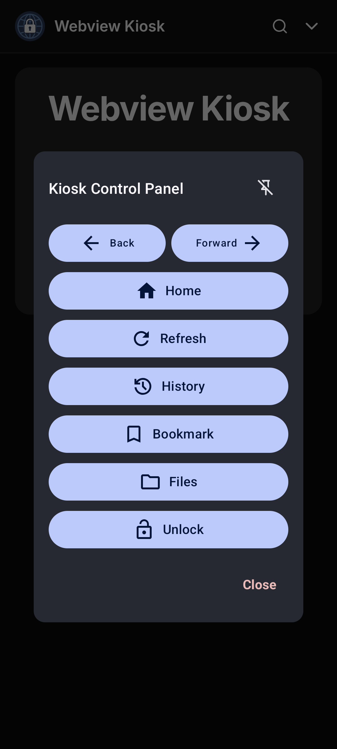Webview Kiosk screenshot 3