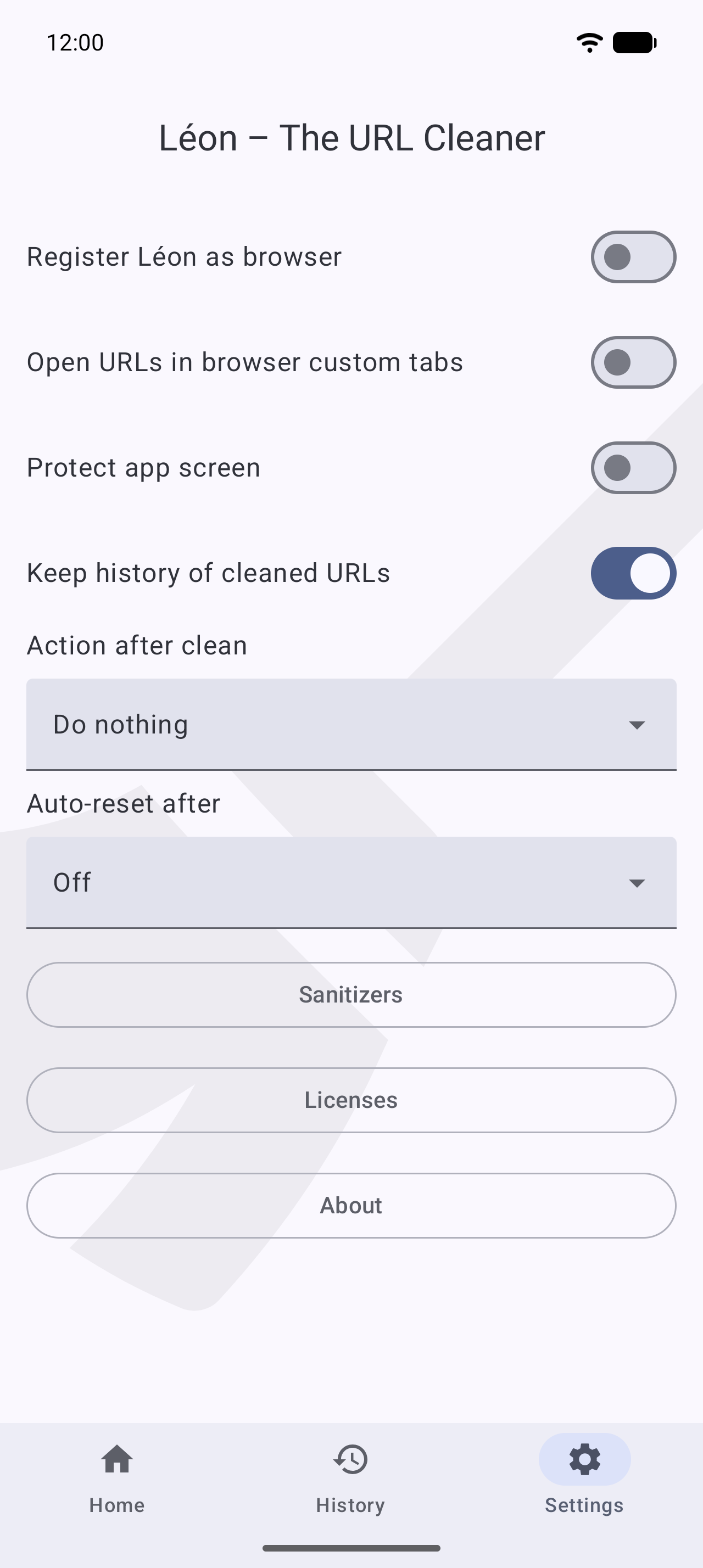 Léon – The URL Cleaner screenshot 5