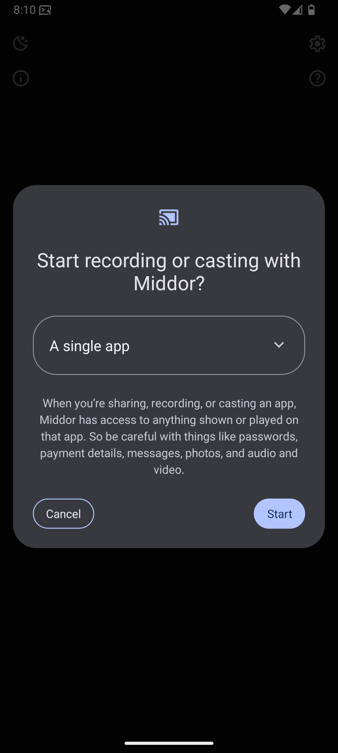 Middor screenshot 2
