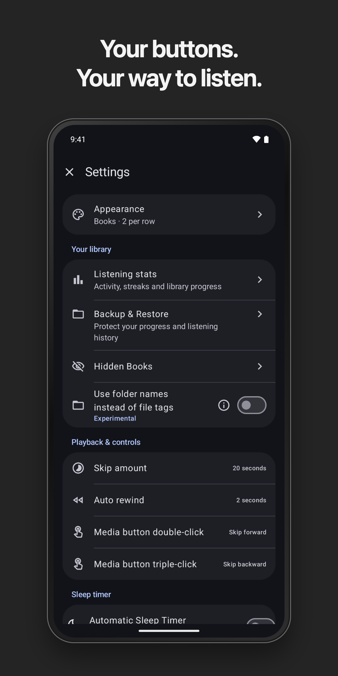 VoicePlus – Audiobook Player screenshot 10