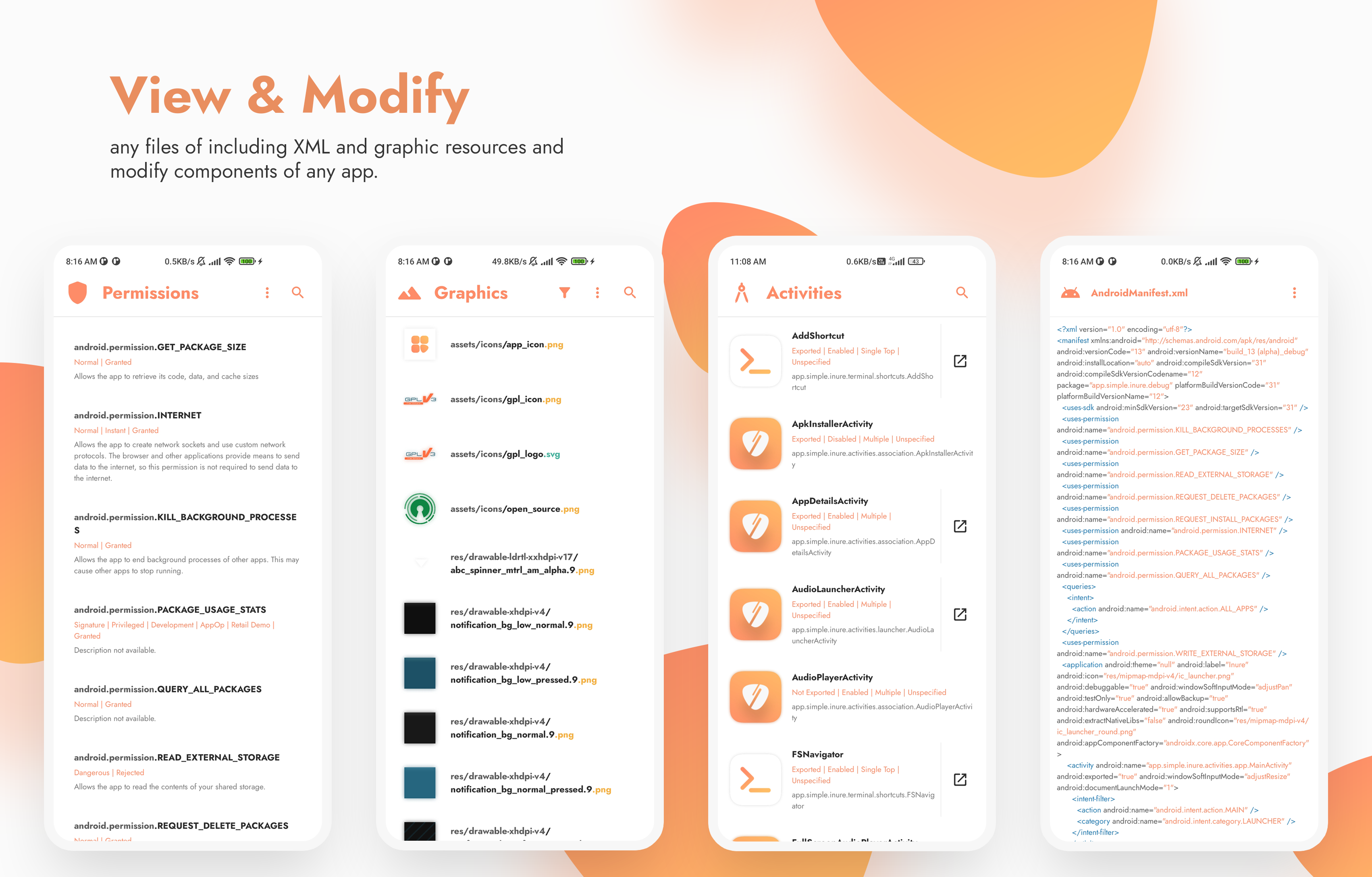 Inure App Manager (Trial) screenshot 3