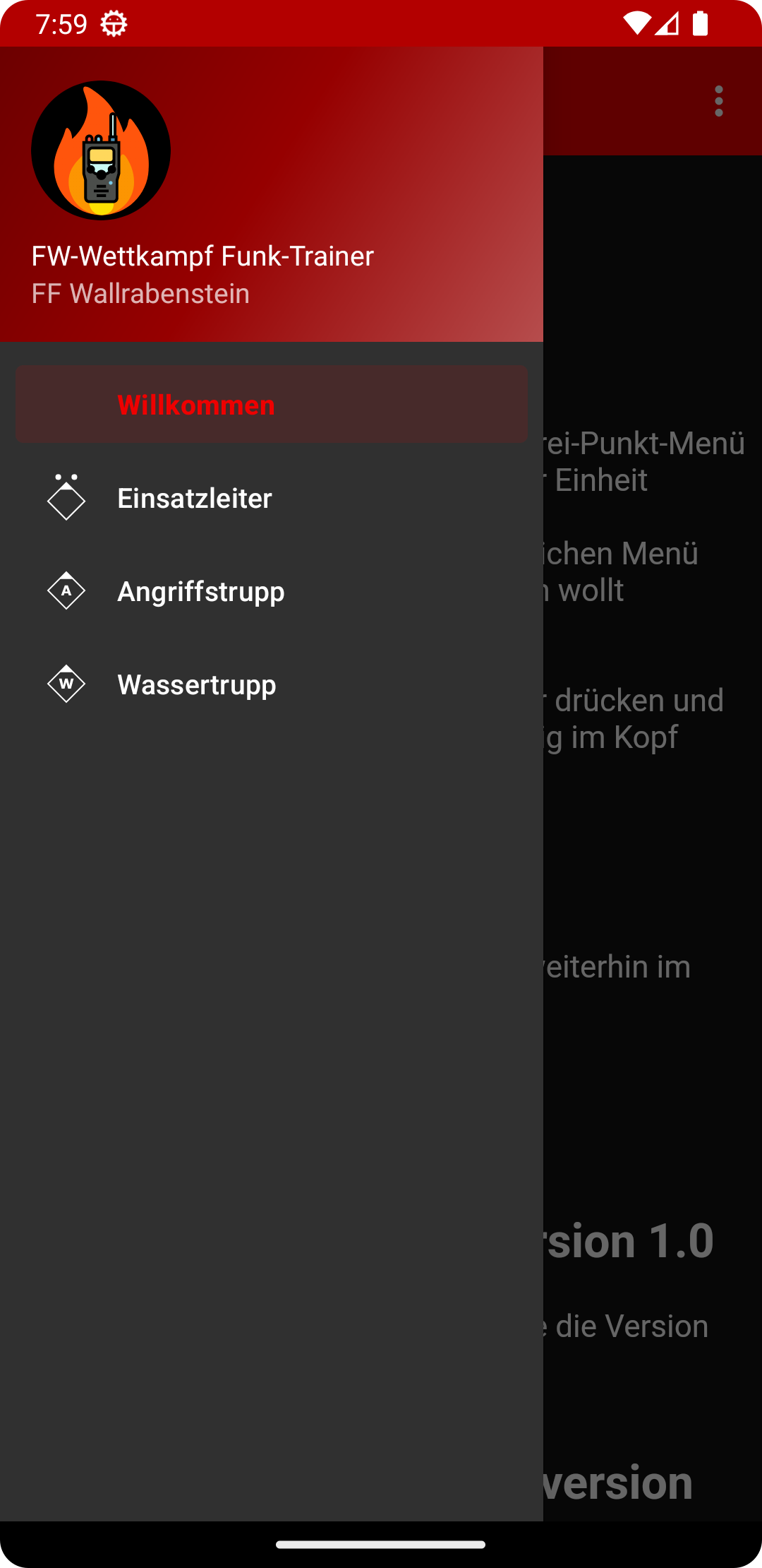 Competition Radio Trainer HFLÜ screenshot 2