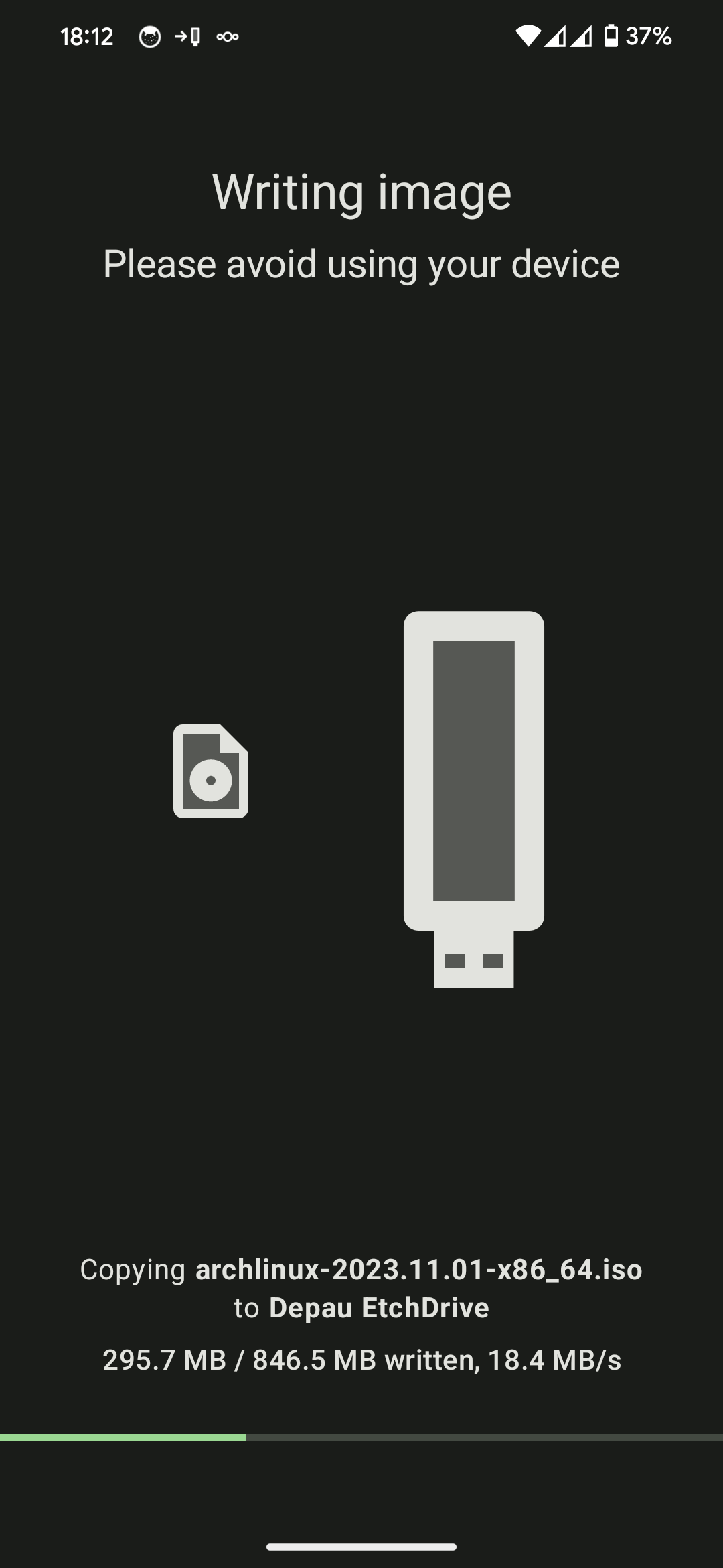 EtchDroid ISO to USB Writer screenshot 4