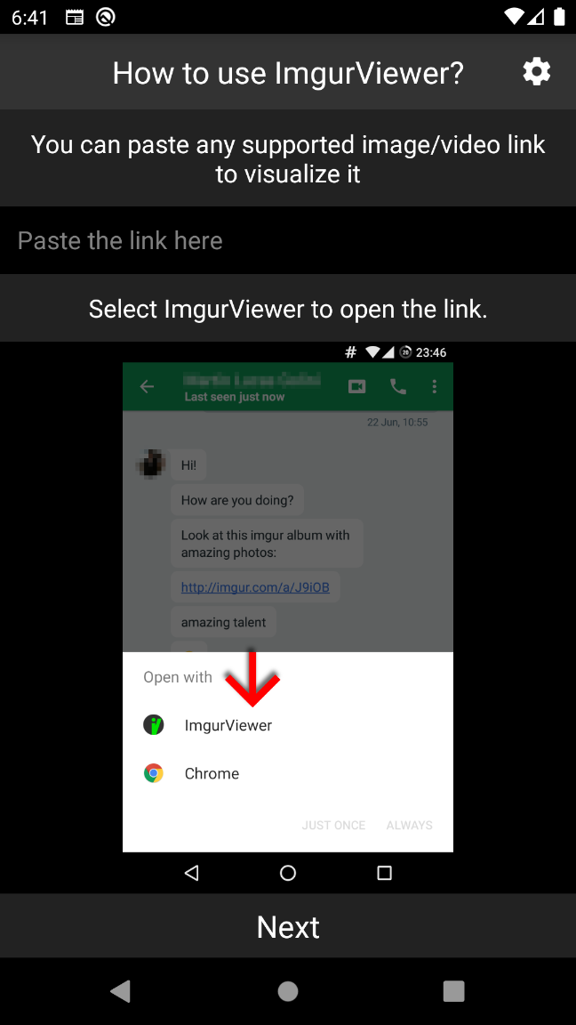 ImgurViewer screenshot 2
