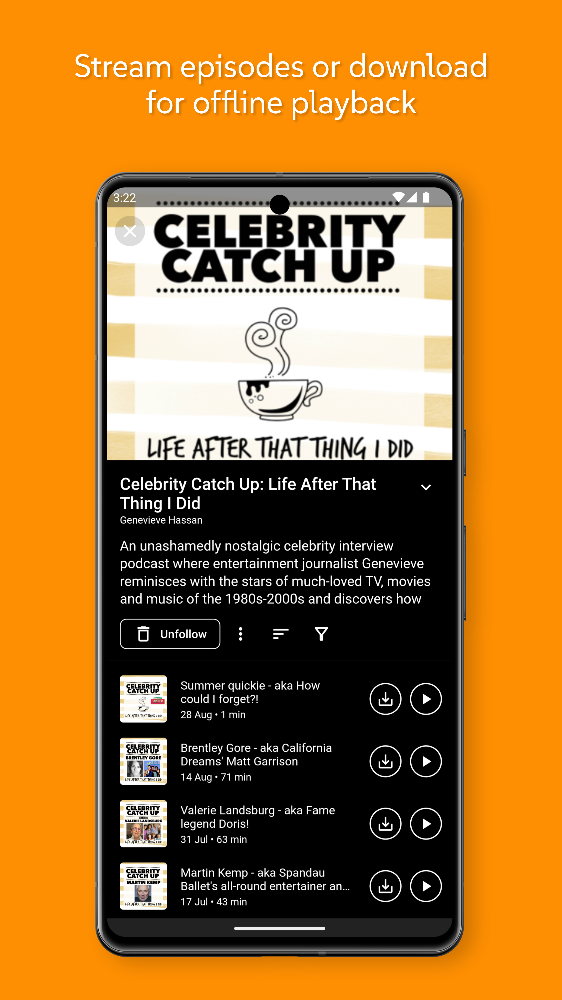 Anytime Podcast Player screenshot 2