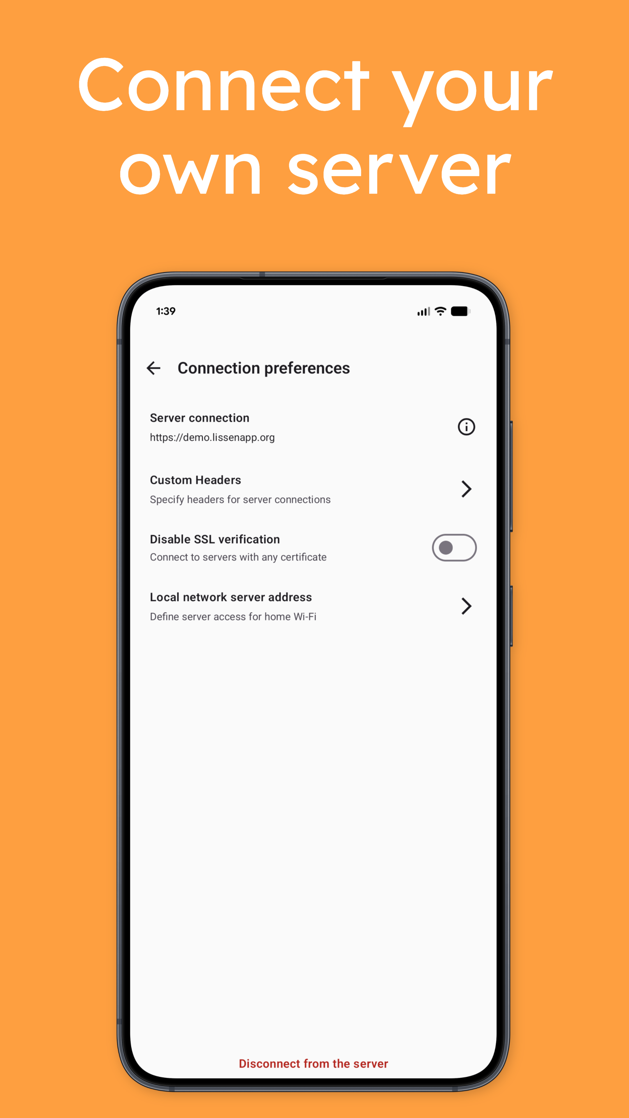 Lissen: Audiobookshelf client screenshot 3