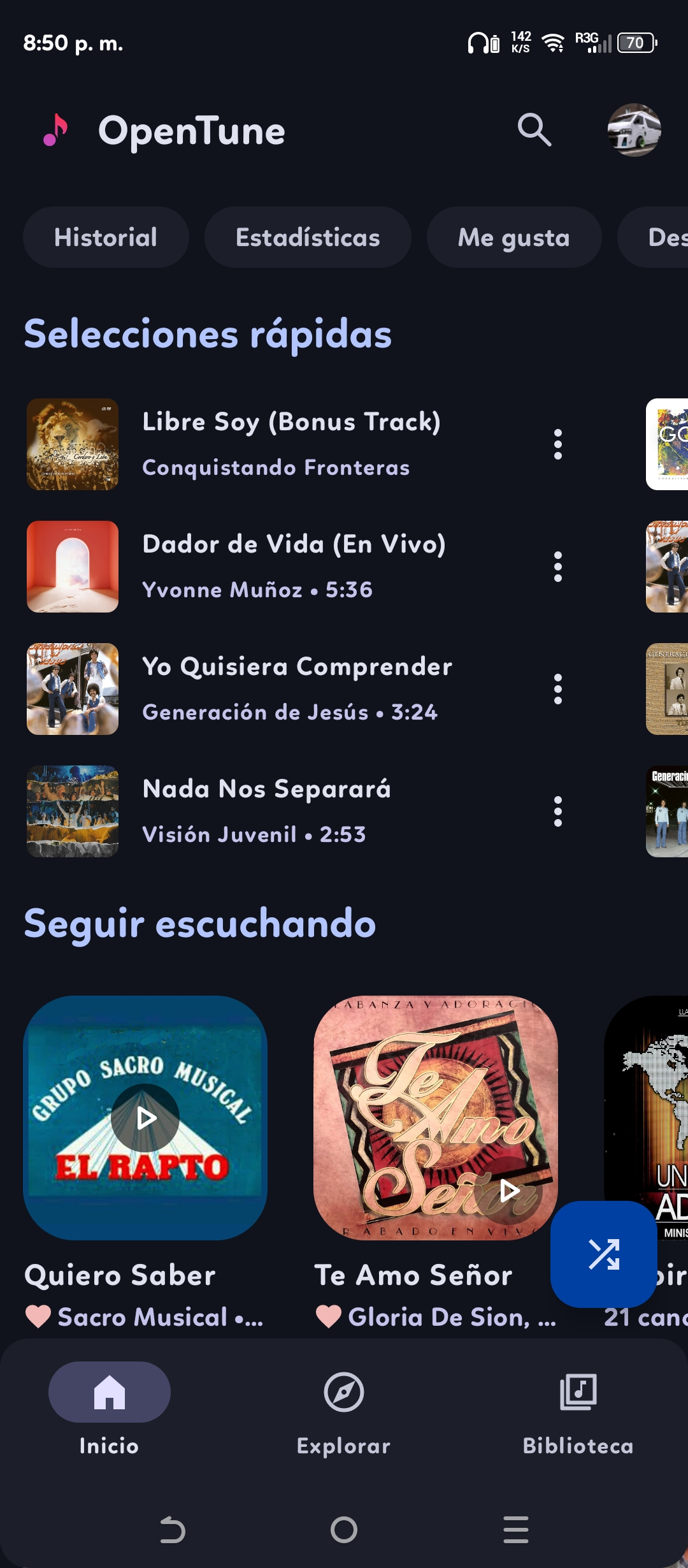OpenTune screenshot 1