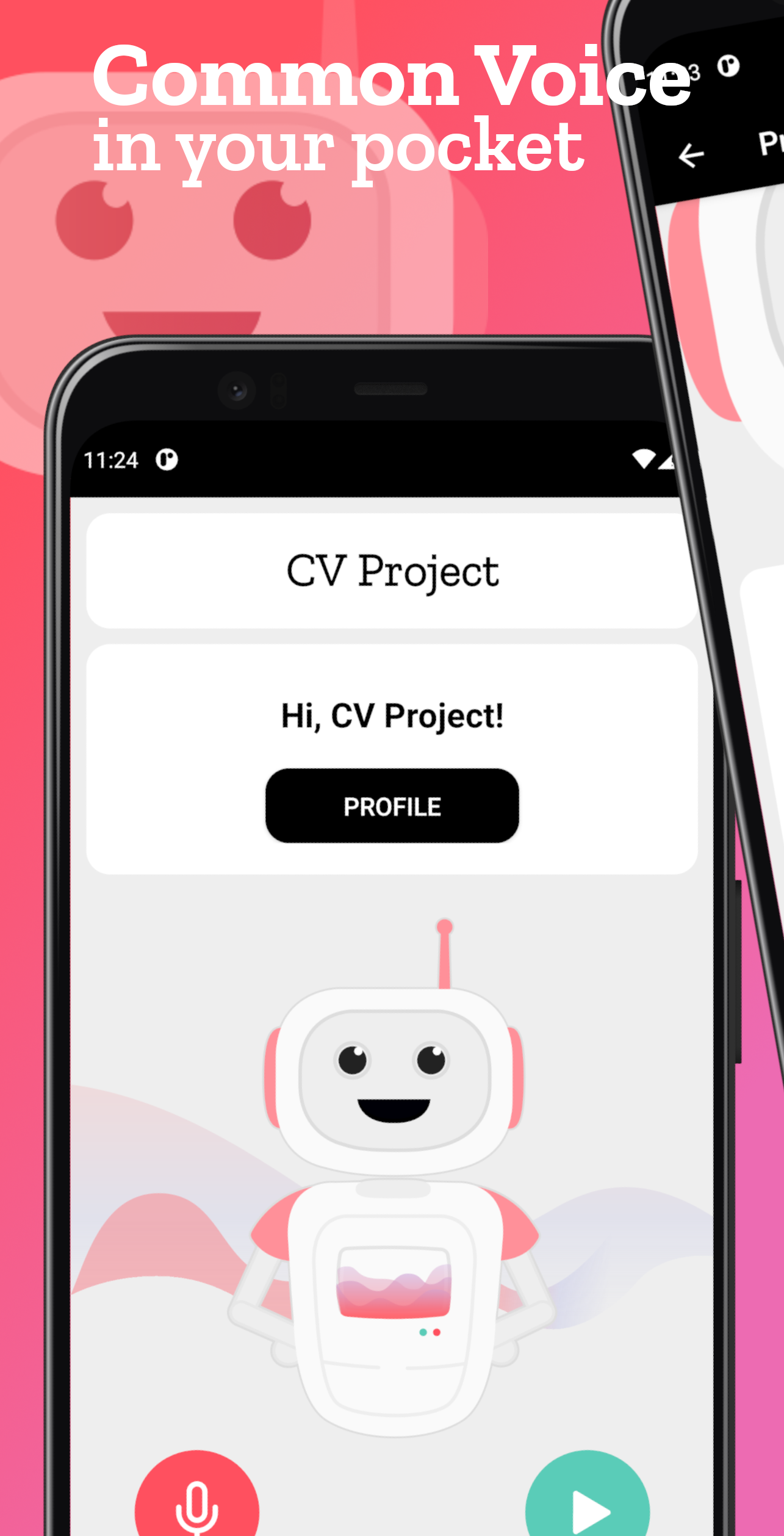 Donate your voice: CV Project screenshot 1
