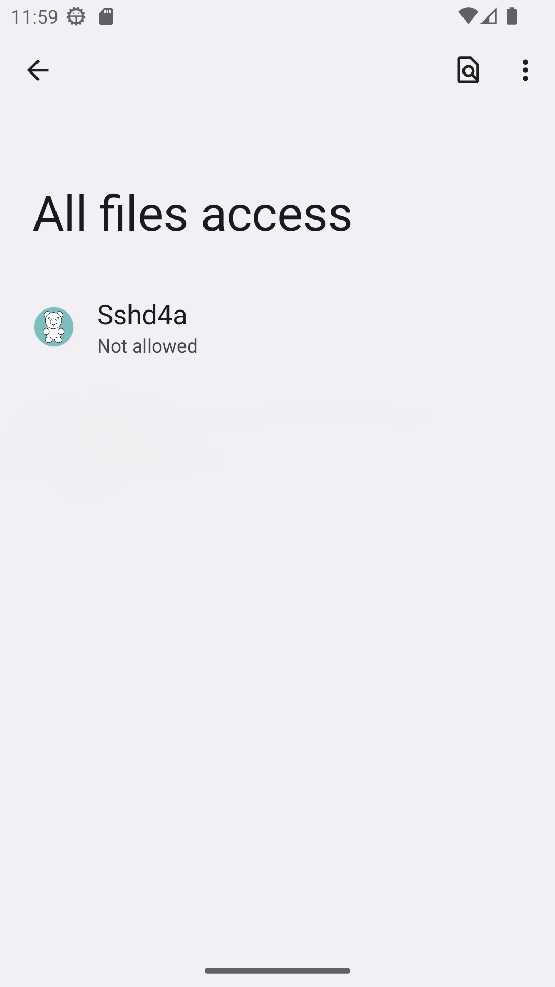 Sshd4a screenshot 2