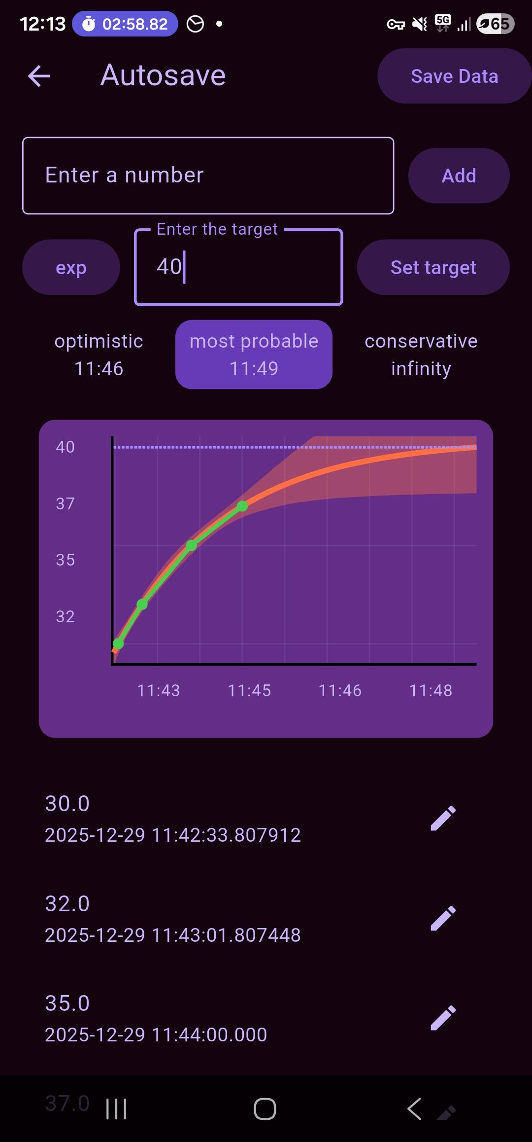 Prediktor screenshot 1
