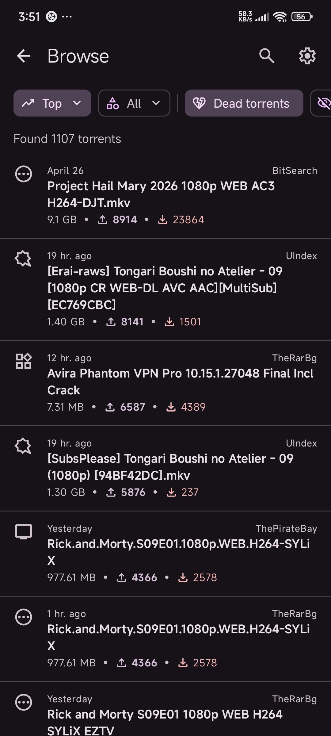Torrent Search screenshot 5