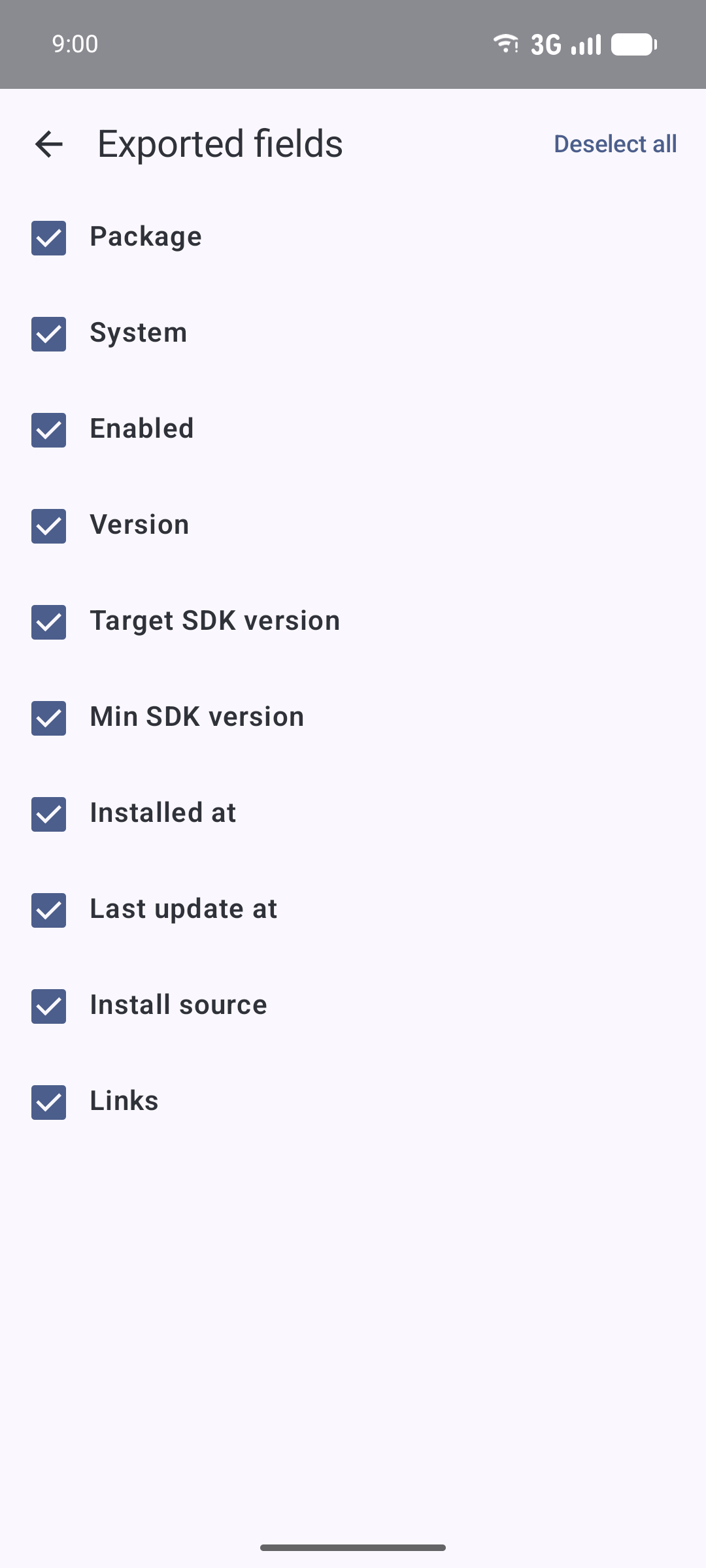 AppListBackup screenshot 4