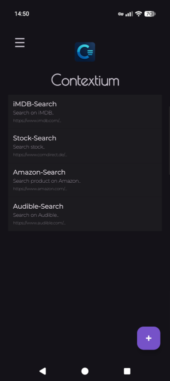 Contextium screenshot 1